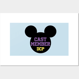 cast member DCP ears Posters and Art